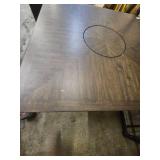 Modern Counter Height Dining Table with Storage Shelf - Retail: $299