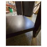 Modern Counter Height Dining Table with Storage Shelf - Retail: $299