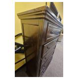 Traditional 5-Drawer Chest in Dark Brown - Retail: $599