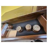 Traditional 5-Drawer Chest in Dark Brown - Retail: $599