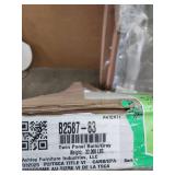 Ashley Furniture Twin Panel Rails - Gray (B2587-83) - Retail: $49