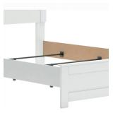 Ashley Furniture White Full Panel Headboard/Footboard Set - Retail: $199
