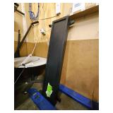 Grace Panel Headboard in Raven, Queen and a basic coordinating footboard  - Retail: $900