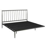 Kent Metal King Bed with Poly Deck - Retail: $1,000