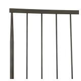 Kent Metal King Bed with Poly Deck - Retail: $1,000