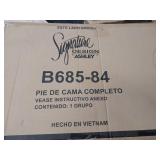 Ashley Signature Design Brownish Cherry Full Panel Footboard B685-84 - Retail: $89