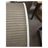 Luxury Marble Top Fluted Coffee Table Set - Retail: $899