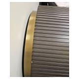 Luxury Marble Top Fluted Coffee Table Set - Retail: $899