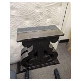 2 Ornate Split Lyre Pedestal Table Base- Retail: $300