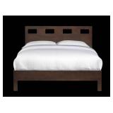 Modus Riva Platform Bed in Chocolate Brown - Retail: $499