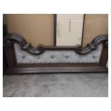 King Size Dark Brown Bed Footboard  - Retail: $299