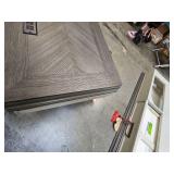 L-Shaped Executive Desk with Storage Drawers - Retail: $499