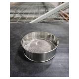 Flour Sifter,Stainless Steel Fine Mesh Strainers Flour Sieve,60 Mesh Round Sifter for Baking Cake Bread (6-Inch)