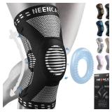 NEENCA Professional Knee Brace for Pain Relief, Medical Knee Support with Patella Pad & Side Stabilizers, Compression Knee Sleeve for Meniscus Tear, ACL, Joint Pain, Runner, Workout - FSA/HSA Eligible