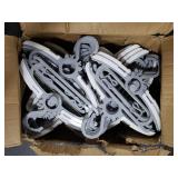 Baby Clothes Hangers 80PCS, 11-14 Extendable and Stackable Kids Hangers, 45g Ultra-Thick Space Saving Non-Slip Plastic Hanger for Infant, Toddler and Nursery Closet (Grey, MultiPCS)