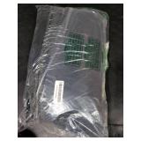 UIRWAY 16 Ft Round Winter Pool Cover with Reflective Strips, Swimming Pool Cover for Above Ground Pools, Solar Cover Including Rope Tie and Luminous Ground Nails, PU Tarp Snug Fit for UV Protected