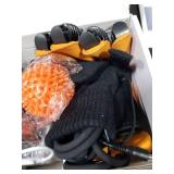 JBMBHC Rehabilitation Robot Gloves, Finger Exerciser for Stroke Recovery Hand Glove Equipment Hand Function Rehabilitation (Orange Left Hand M)