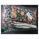 aportt Chinoiserie Floral Bird Colorful Pillow Covers 22X22 in Set of 2 Orange Sage Green Pimpernel Flower Throw Pillow Cases Vintage Art Pillow Covers Modern Home Decor for Couch Patio Sofa Porch