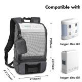 BAGSFY Oxygen Concentrator Backpack for Inogen One G5, G3, Rove 6, Lightweight Machine Carrying Bag for Inogen One G5 Accessories and Battery.