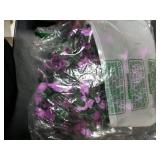 KHOYIME 5 Pack 40 FT Artificial Flower Garland, Fake Purple Roses Vines Silk Flowers Faux Plastic Outdoor Hanging Floral Ivy Garland Decoration for Wedding Arch Bedroom Home Wall Backdrop Room Decor
