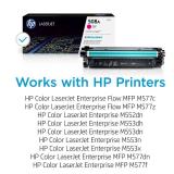 HP 508A Magenta Toner Cartridge for HP Printers | Works with Color LaserJet Enterprise M552, M553; Color LaserJet Enterprise MFP M577 Series | CF363A