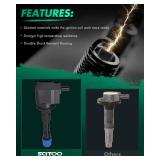 SCITOO Ignition Coil Coils Pack fits for Honda Insight 1.3L 2010-2014 for Honda for Civic 1.5L 2012-2013 for Acura ILX 1.5L 2013-2014 5C1797 52-2152 IC731 set of 4