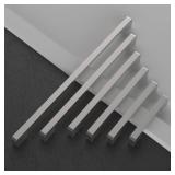 Amerdeco 10 Pack Brushed Satin Nickel Cabinet Pulls 10 Inch(256MM) Hole Centers Kitchen Cabinet Handles Cabinet Hardware Cupboard Handles Drawer Pulls ZH0062