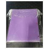 INFUN Heavy Duty Plastic Folders with Clear Front Pocket and Holes-12 Pack,Assorted Colors Folder with 2 Pockets and 3 Holes for 3 Ring Binders,Folder with Card Slot for School,Office and Home