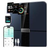 Etekcity Smart Scale for Body Weight Fat, Digital Bathroom Weighing Machine for Accurate BMI Muscle Mass Composition, Home Use Apple Health Compatible Fitness Equipment