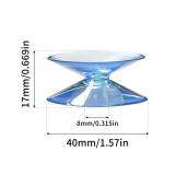Double Sided Suction Cups, 40mm/1.57 inch, 12 Pack, for Glass Table Top Spacers and Mirrors (12, 40mm)