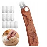 Uprichya Bread Lame Sourdough Scorer Tool,Bread Scorer Tool for Sourdough, Sourdough Knife Scorer, Bread Razor for Homemade Bread