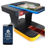 KLIM K2 Mobile Photo Digitizer 35mm - Positive & Negative Conversion - Slide and Photo Scanner - Color Developing Kit Essential - Your Own Service for Developing Negatives at Home
