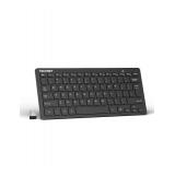 TECKNET 2.4G Wireless Keyboard - Mini Compact Keyboard with Media Hotkeys, 12-Month Battery Life, Compatible with PC, Desktop, Laptop, Smart TV - Black
