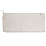 FUNHOME Outdoor Bench Cushion Cover 42 x 18 x 3, No Insert! Patio Cushion Covers for Outdoor Furniture,Water Resistant Patio Loveseat Cushion Covers 1 Pack, Cream White(Covers ONLY)
