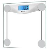 Etekcity Digital Body Weight Bathroom Scale, Large Blue LCD Backlight Display, High Precision Measurements,6mm Tempered Glass, 400 Pounds