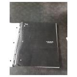 Five Star Spiral Notebook + Study App, 3 Subject, College Ruled Paper, Fights Ink Bleed, Water Resistant Cover, 8-1/2 x 11, 150 Sheets, Black (72069)
