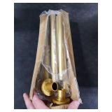 CorkLatta Gold Shower Curtain Rod 31 to 80 Inch,1 Inch Diameter Adjustable Spring Tension Stainless Steel Telescoping Rod,Easy Install,No Rust