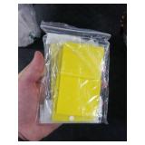 PATIKIL 11.8x2.8 Soccer Captain Armband, 4Pcs Nylon Elastic Protective Arm Badge for Youth Adult Team Adjustable Soccer Rugby Basketball Training, Yellow