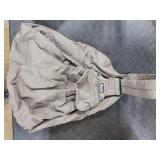 SlowTon Dog Carrier Sling - Thick Padded Shoulder Strap Adjustable Dog Carriers for Small Dogs, Puppy Carrier Purse for Pet Cat with Front Zipper Pocket Safety Belt Machine Washable (Grey L)