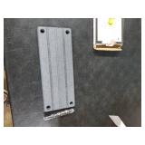 Sink Caddy Kitchen Sink Organizer, Water Absorbing Stone Tray for Sink,Diatomite Bathroom Counter Tray,Faucet Drying Mat Protector Coaster Soap Dish Rack Riser Vanity Dispenser Sponge Holder,10 x 4