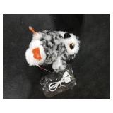 Potaroma Flapping Owl Cat Toys (No Flying), Lifelike Bird Chirp, Rechargeable Touch Activated Kitten Toy, Interactive Catnip Kicker Exercise Toys 4.0 for All Breeds