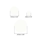 MECCANIXITY Glow in The Dark Spot Decals Decor Blue Wall Stickers for Ceiling Bedroom Bedding Room 1 Set