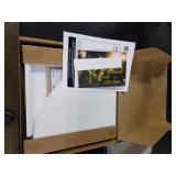 Forbena White Corner Floating Shelves for Wall Set of 4, Rounded Corner Shelves Wall Mounted for Kids Bedroom Books, Cute Wood Hanging Corner Shelf for Bathroom Decor, Living Room, Small Spaces