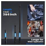 toolant Impact Torx Bit Set 10pcs (TT15), 1/4 Hex-Shank S2 Steel Security Torx Bit Set, Tamper Proof Star Bit Set with CNC Machined Tips, 3 Long with Magnetic Impact Bit Holder and Storage Box