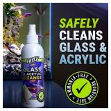 Fritz Aquatics Aquarium Glass & Acrylic Cleaner Spray for a Crystal Clear Tank (8-Ounce)