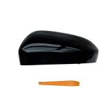 LAUBDGIE Right Passenger Side Mirror Cover Skull Cap Compatible with Ford Fusion 2013-2020 Without Turn Signal Pure Black