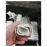 Mini Split Line Set Cover Kit 3W 10Ft Air Conditioners Decorative PVC Slim Line Cover for Central AC & Heat Pumps Systems Tubing Cover