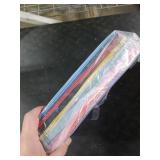 ROOKEA 30 Pack Plastic Folders With 2 Pockets, Colorful Letter Size File Folders With Prongs and Business Card Slots for School Office