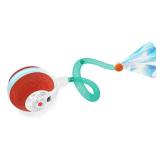 Jkanti Interactive Cat Toys for Indoor Cats,The 3rd Generation Agile Moving Cat Ball with Elastic Mesh Tail,Automatic Kitten Toys for Bored Indoor Adult Cats,Motion Activated (Green)