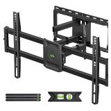 USX Mount Full Motion TV Wall Mount for Most 42-86 inch Flat Screen/LED/4K, TV Mount Bracket Dual Swivel Articulating Tilt 6 Arms, Max 16 Wood Studs, VESA 600x400mm, Holds up to 132lbs